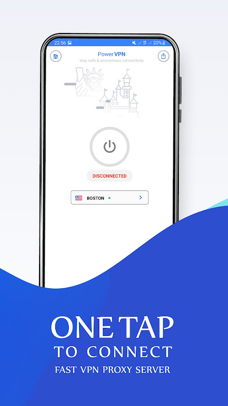 VPN Fast - Secure VPN USA VPN Captura de pantalla 2