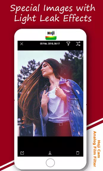 Hoji Cam: Analog Film Filter Скриншот 4