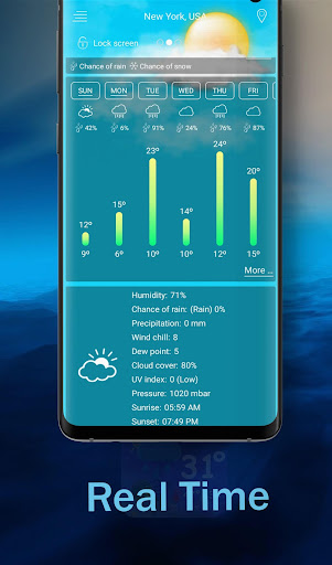 Weather and Radar Live স্ক্রিনশট 1