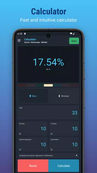 Plixi - Fat calculator ဖန်သားပြင်ဓာတ်ပုံ 1