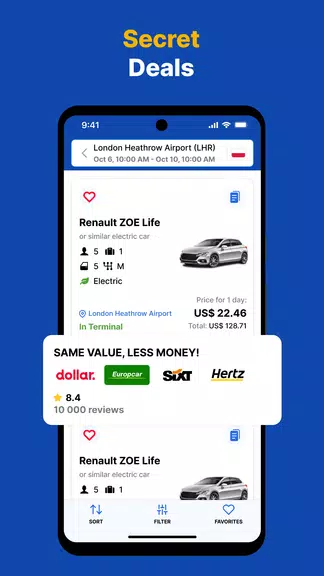 EconomyBookings Car Rental 스크린샷 4