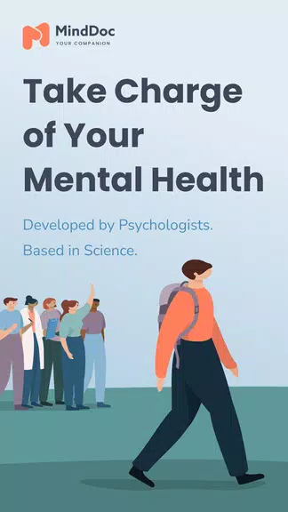 MindDoc: Mental Health Support Screenshot 1