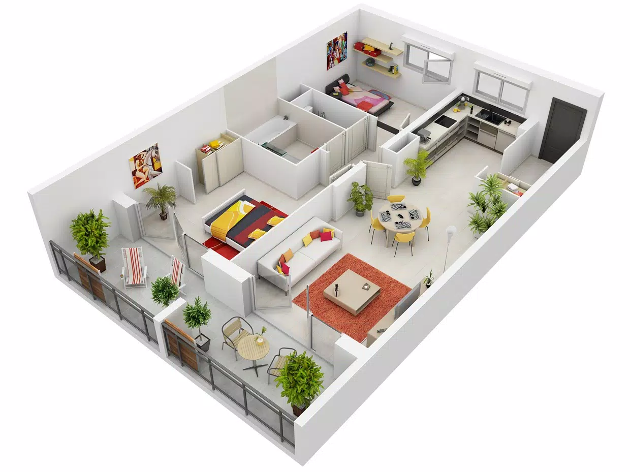 3D House Design Скриншот 4