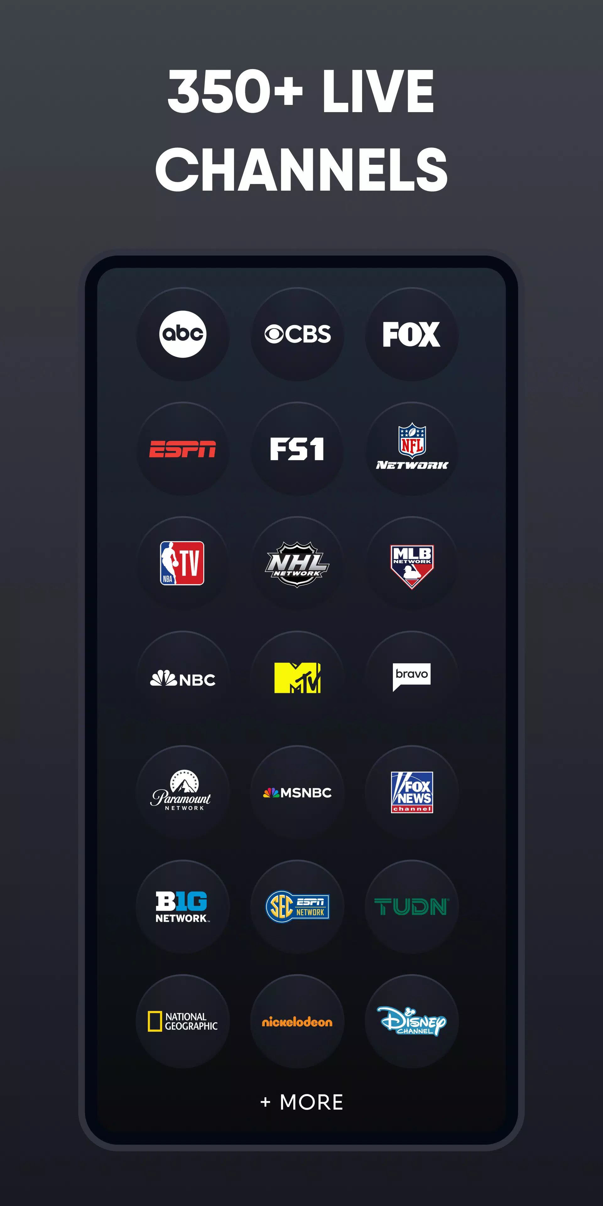 Fubo: Watch Live TV & Sports Capture d'écran 1