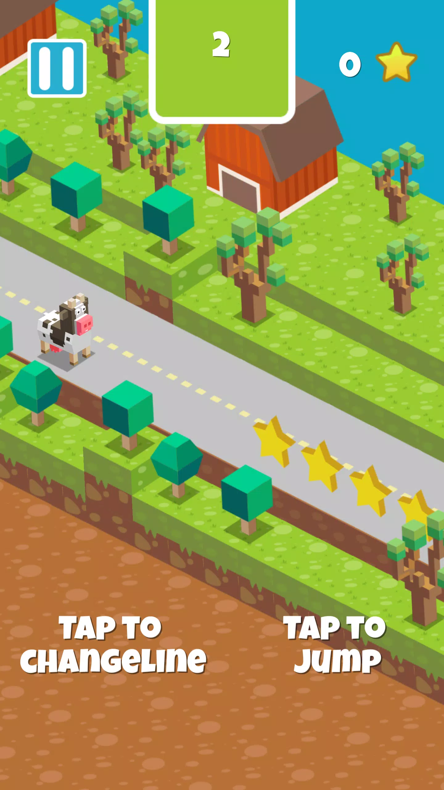 Crossy Escape ဖန်သားပြင်ဓာတ်ပုံ 2