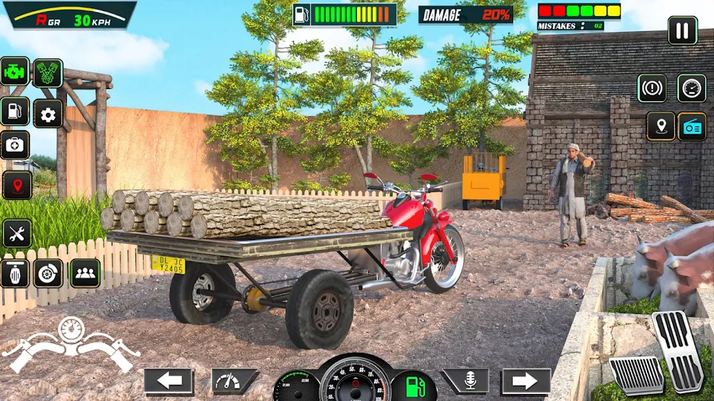 Tuk Tuk Rickshaw: Auto Game Screenshot 2