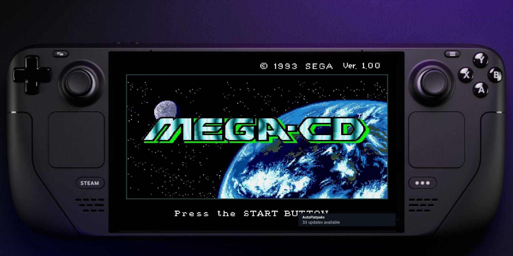 Execute jogos Sega CD no Steam deck com guia