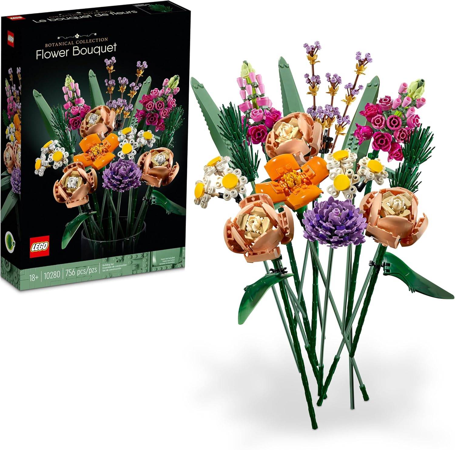LEGO Flower Bouquet display