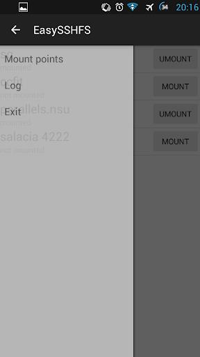 EasySSHFS Captura de pantalla 4