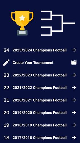 Champions Football Calculator 스크린샷 1
