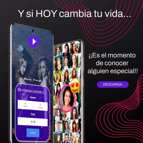 Chat, Citas y Ligar スクリーンショット 1