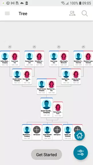 Древо FamilySearch Скриншот 4