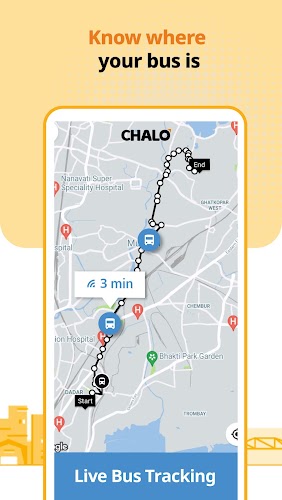 Chalo - Live Bus Tracking App Schermafbeelding 2