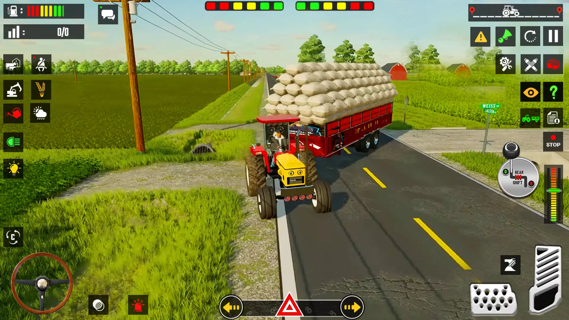 Farming Tractor Game 2023 3D 스크린샷 1