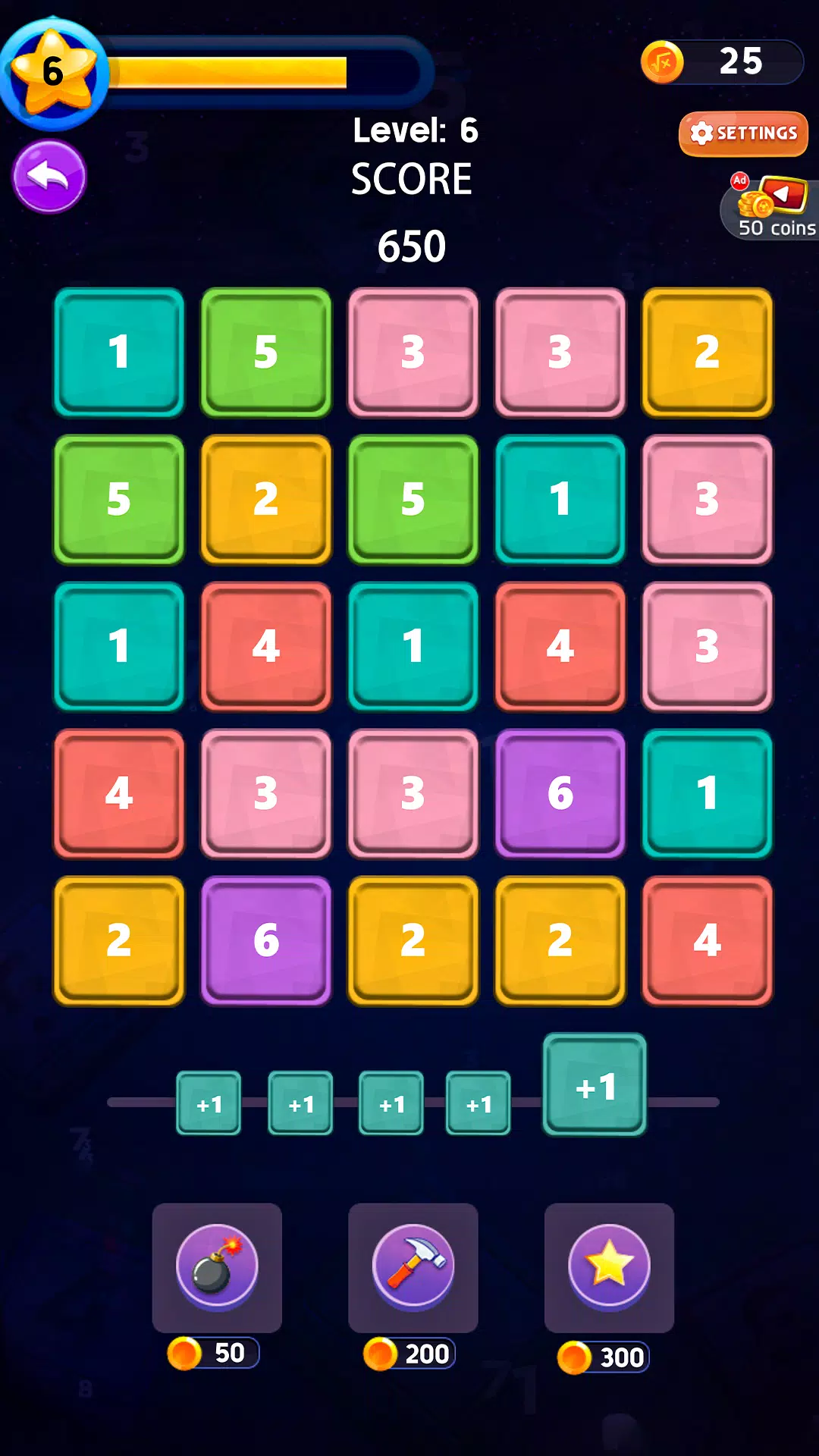 Number Merge Puzzle Match Screenshot 1