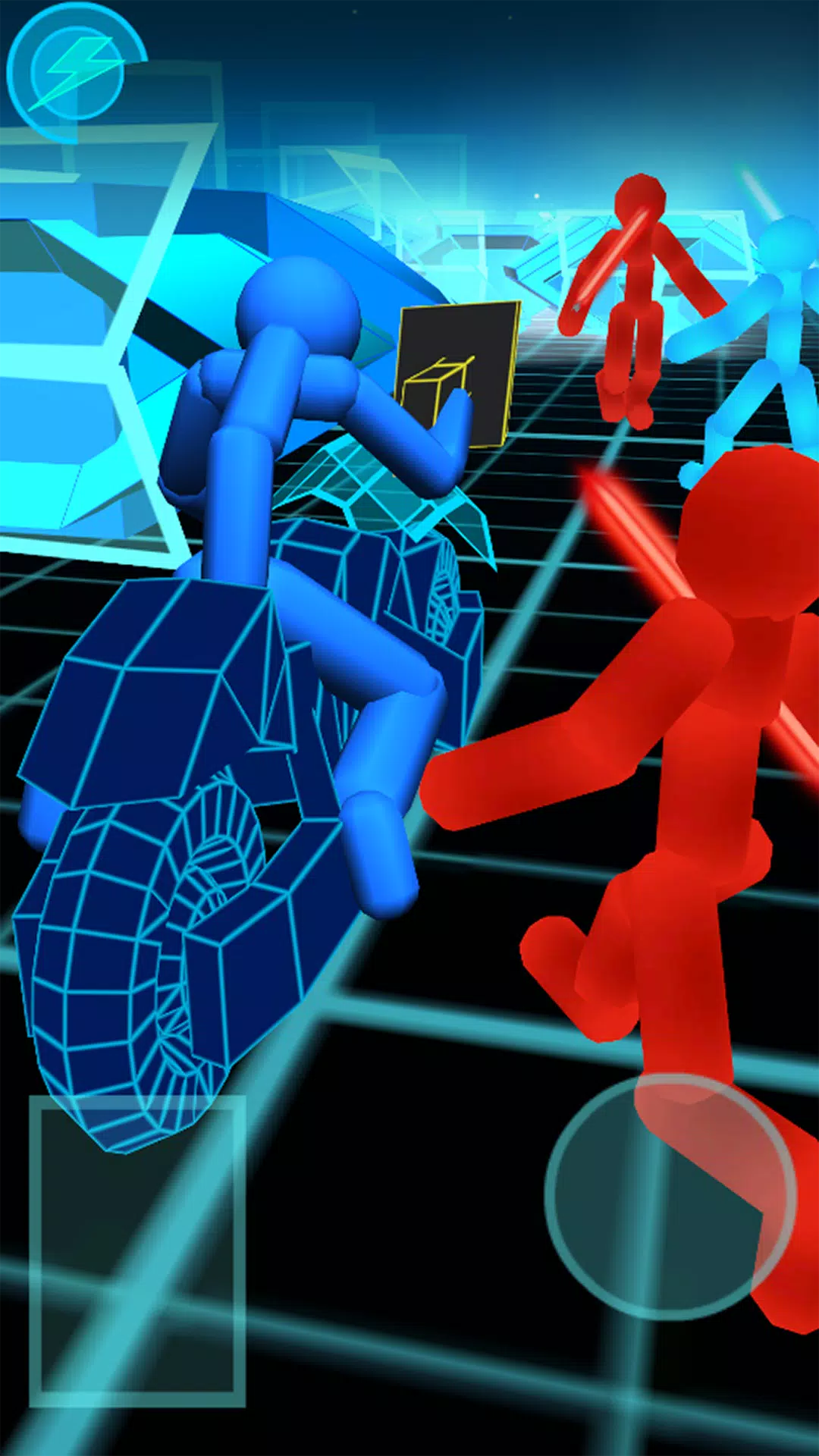Stickman Neon Motorcycle Race Ảnh chụp màn hình 1