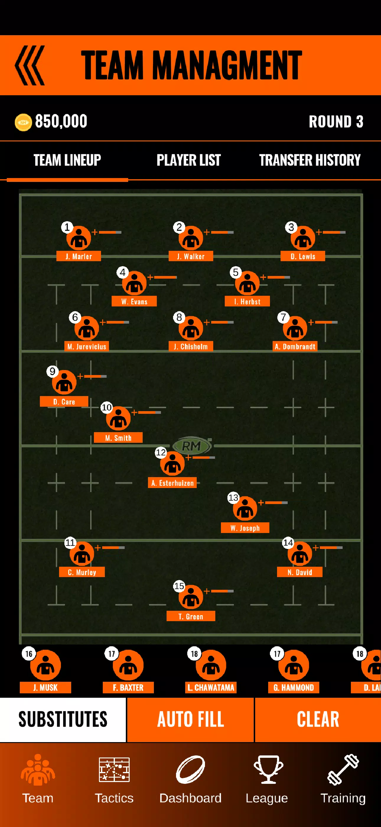 Rugby Manager 25 Screenshot 2