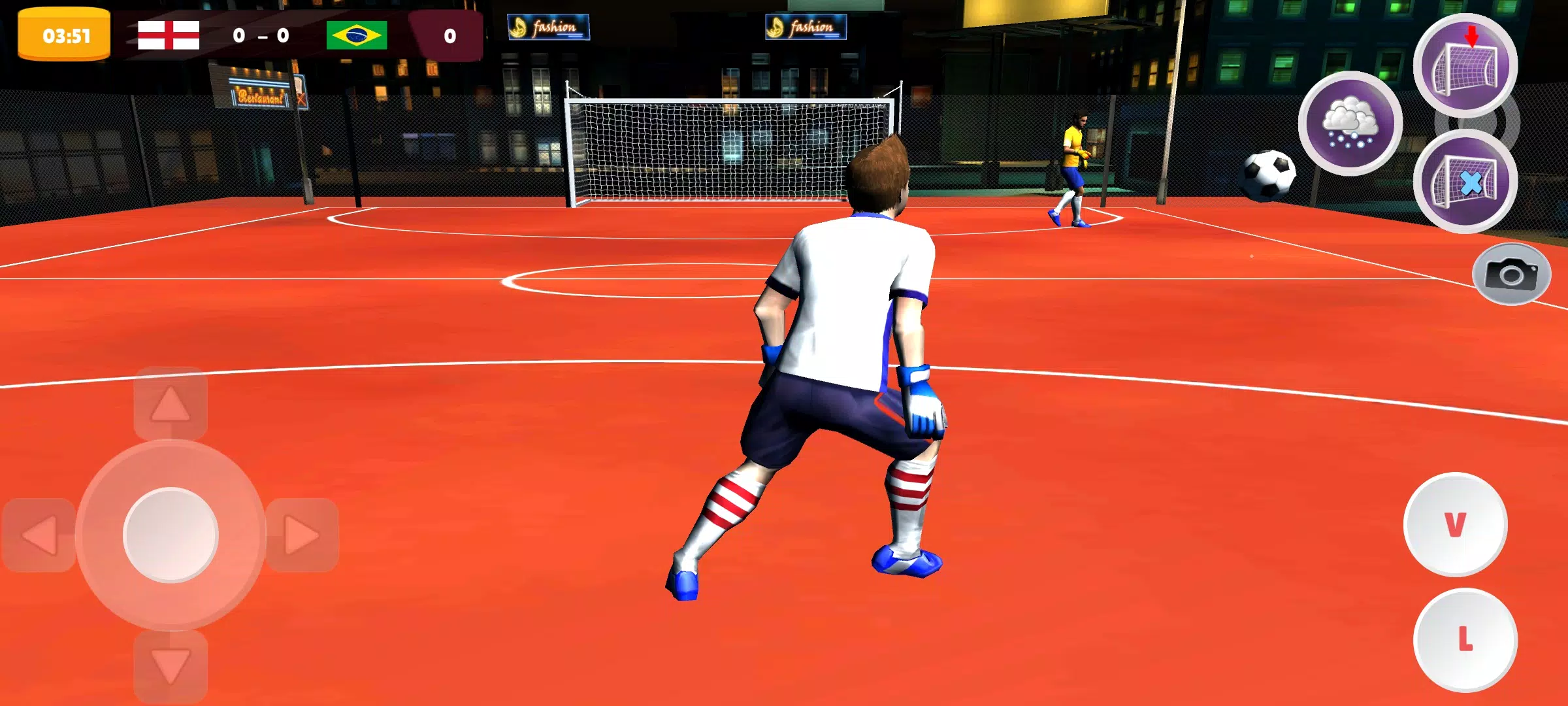 Goalie Wars Football Street Tangkapan skrin 3