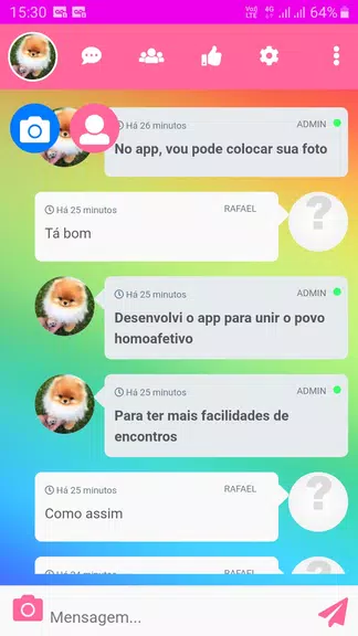 Lgbtqia+ Chat: LGBT Dating Zrzut ekranu 1
