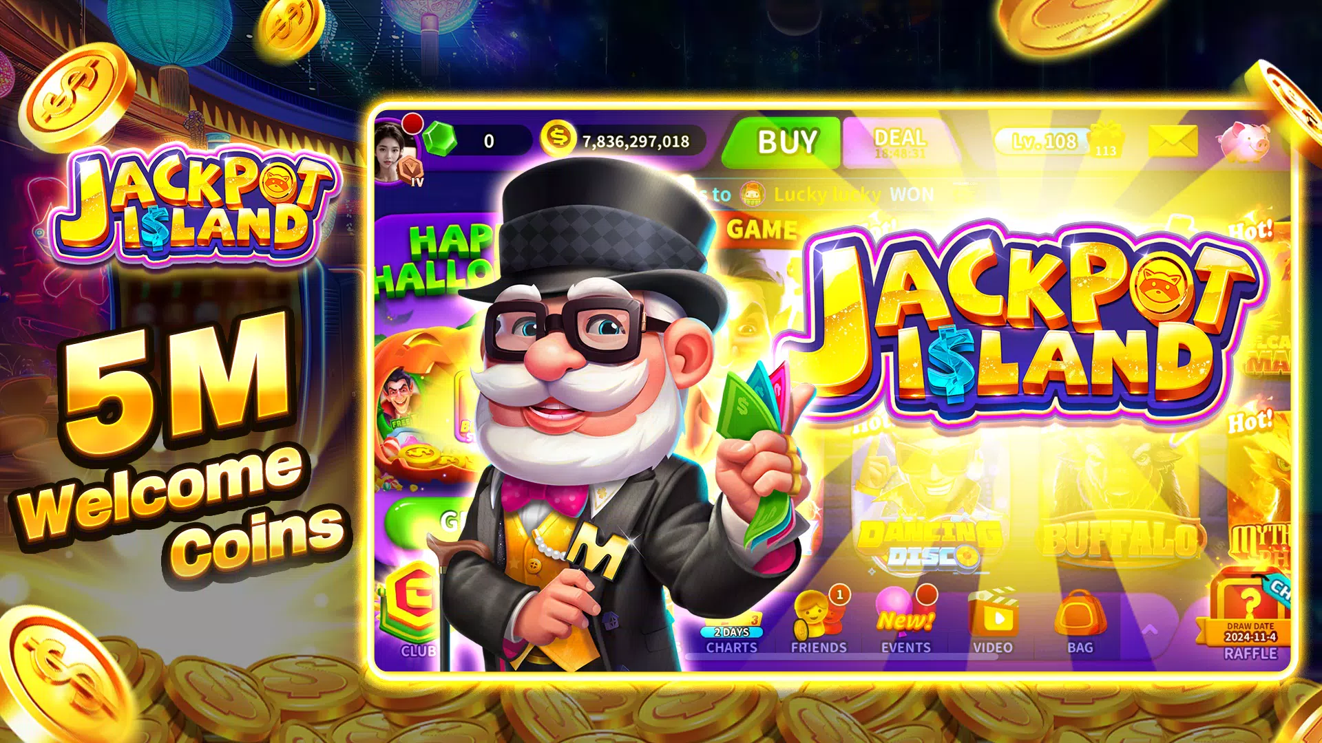 Jackpot Island Captura de pantalla 1