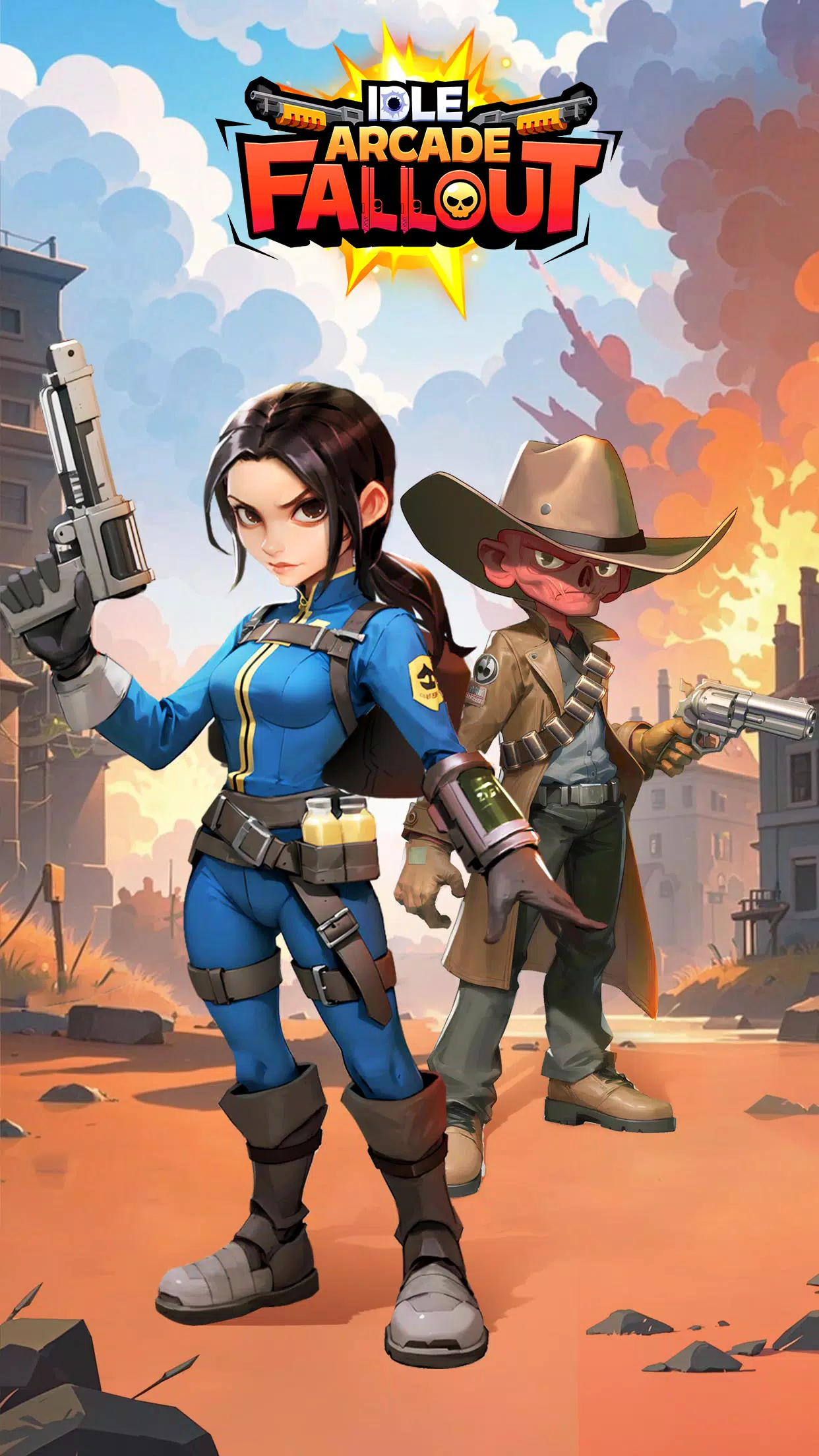 Idle Arcade: Fallout Ekran Görüntüsü 1