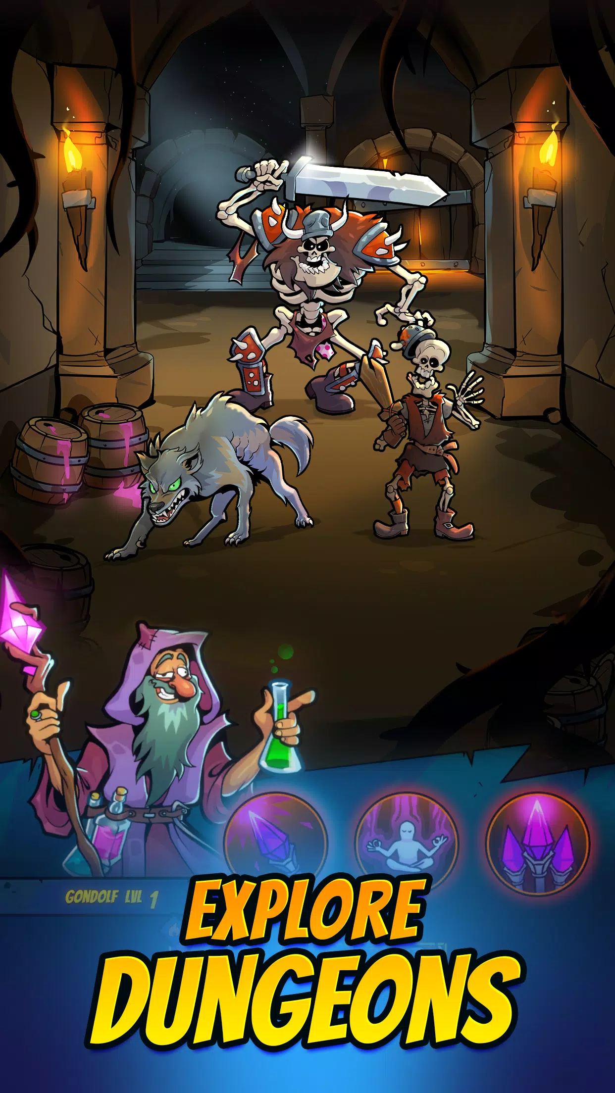 Mobile Dungeon ဖန်သားပြင်ဓာတ်ပုံ 4