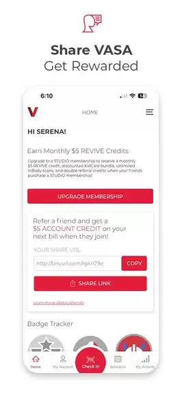 VASA Fitness ภาพหน้าจอ 1