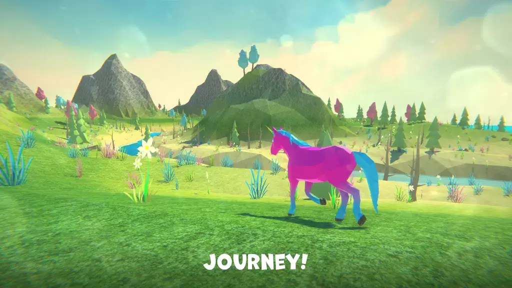 Unicorn Family Simulator Tangkapan skrin 2