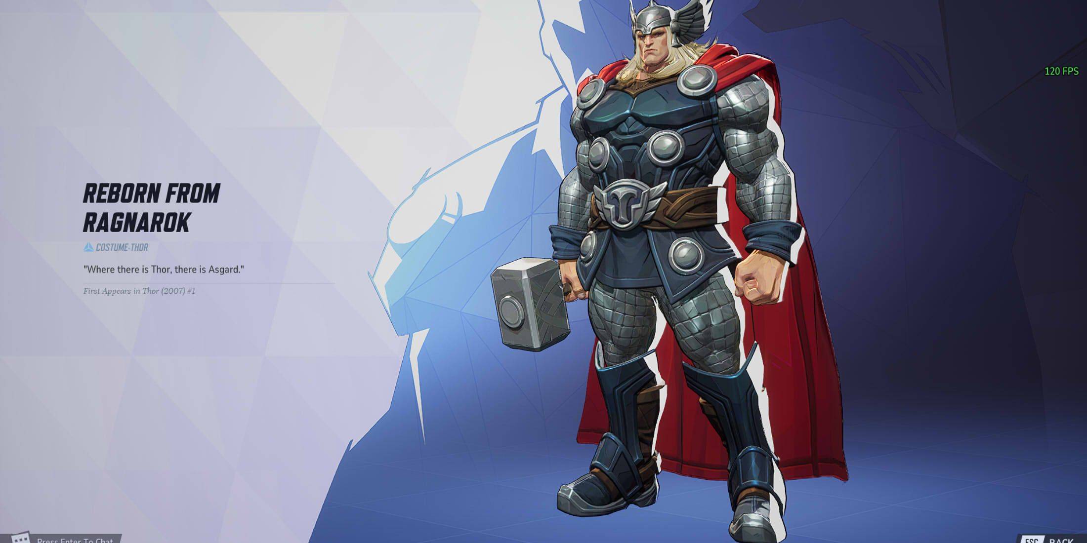 Ragnarok SkinのThorの生まれ変わり
