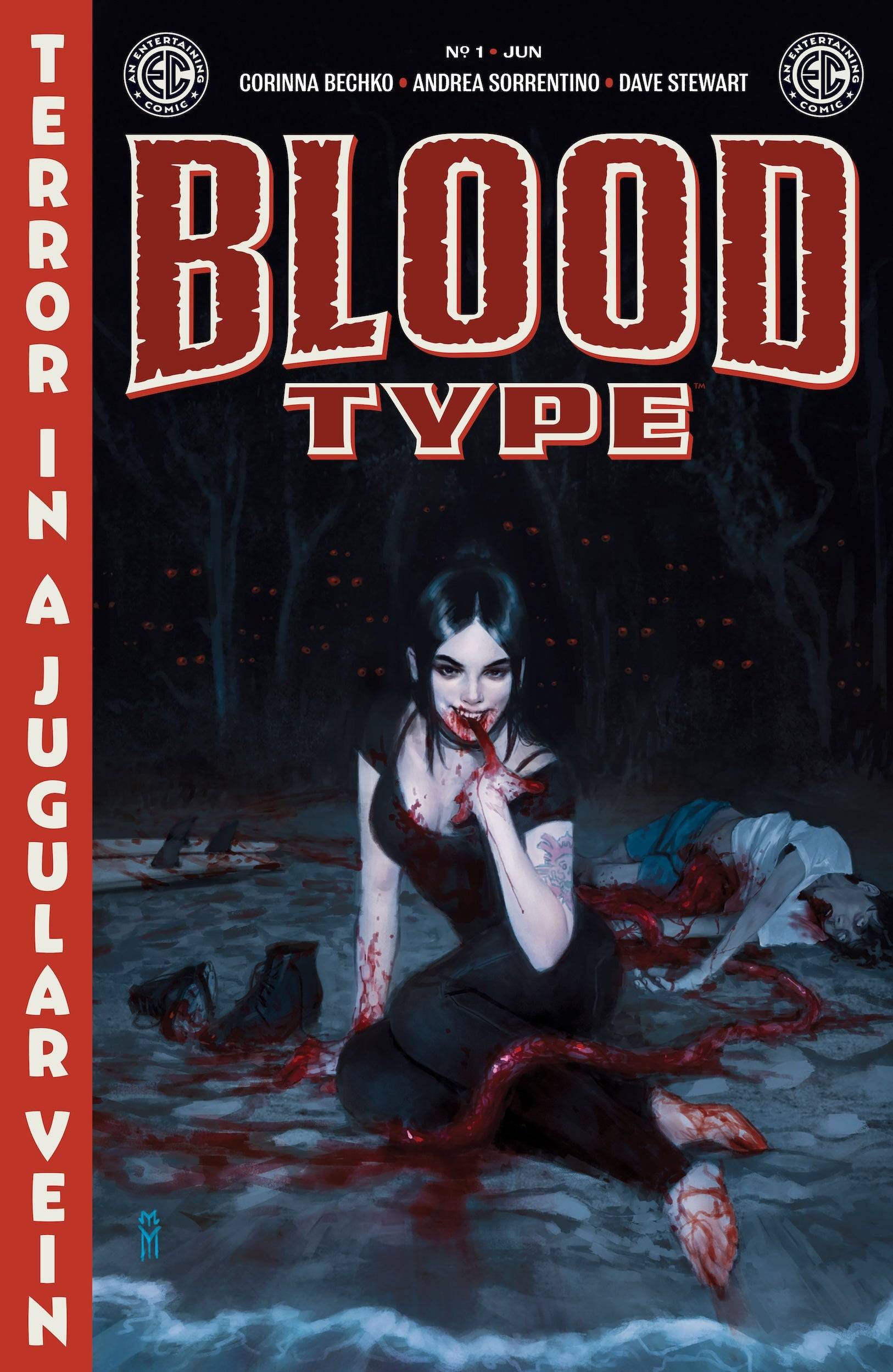 Komik EC memperkenalkan mencengkam siri vampire baru