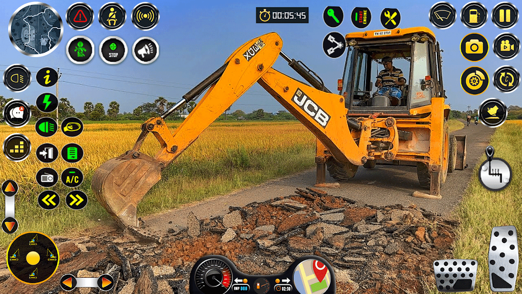 Real City JCB Construction 3D Capture d'écran 3