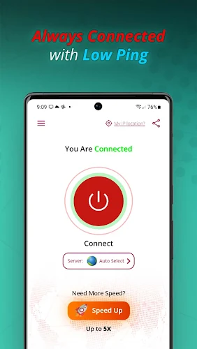 فیلتر شکن پرسرعت قوی : OX VPN Tangkapan skrin 1