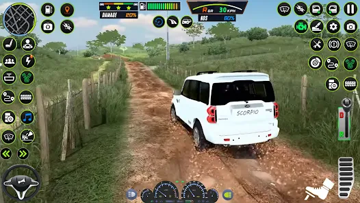 Offroad Jeep Driving 4x4 Sim Скриншот 3