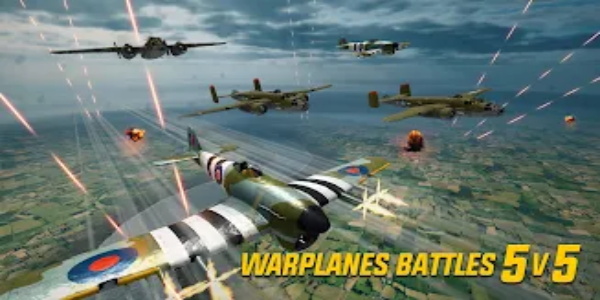 Schermata Wings of Heroes: plane games 2