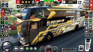 American Bus Game Simulator 3D Capture d'écran 2