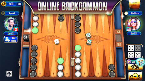 Backgammon Legends Online Zrzut ekranu 2