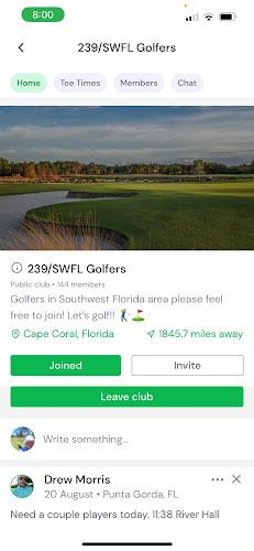 GolfLync Social Media for Golf Screenshot 4