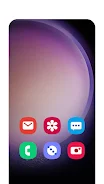 Galaxy S24 Theme/Icon Pack स्क्रीनशॉट 1