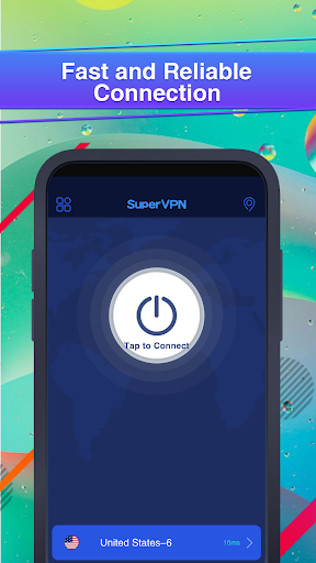 Super VPN - Stable & Fast VPN Ảnh chụp màn hình 1