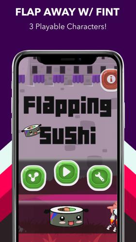 Flapping Sushi Captura de pantalla 1