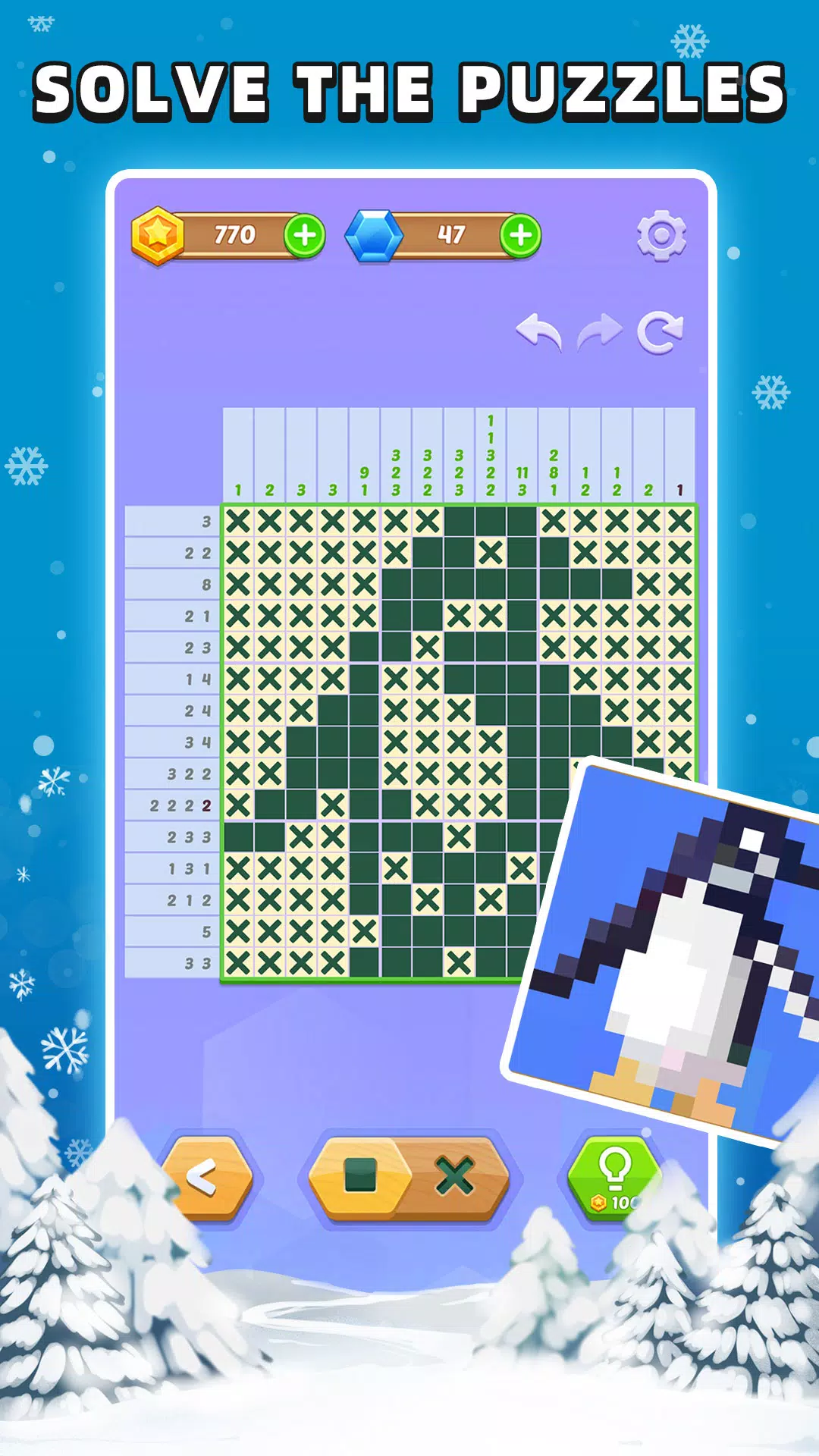 Nonogram Jigsaw - Color Pixel Screenshot 3