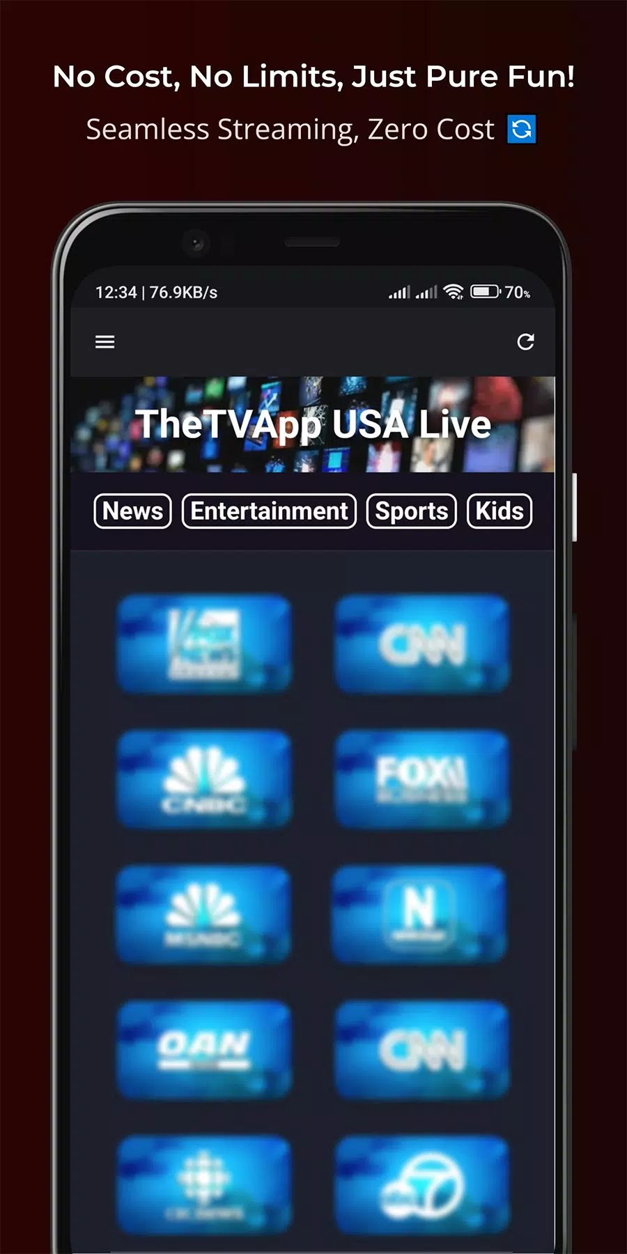 TheTVApp USA Live Screenshot 2