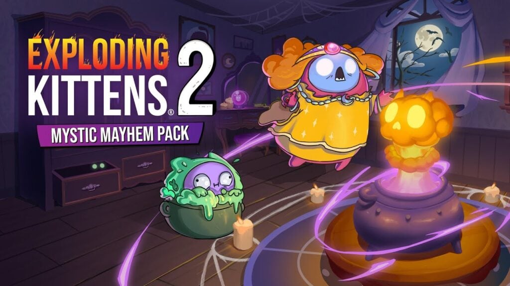 Exploding Kittens 2: Madame Beatrice prevê seu destino no Halloween