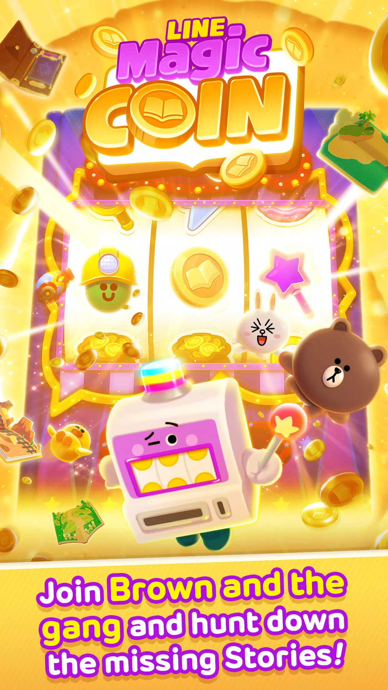 LINE Magic Coin - Coin Game!应用截图第1张