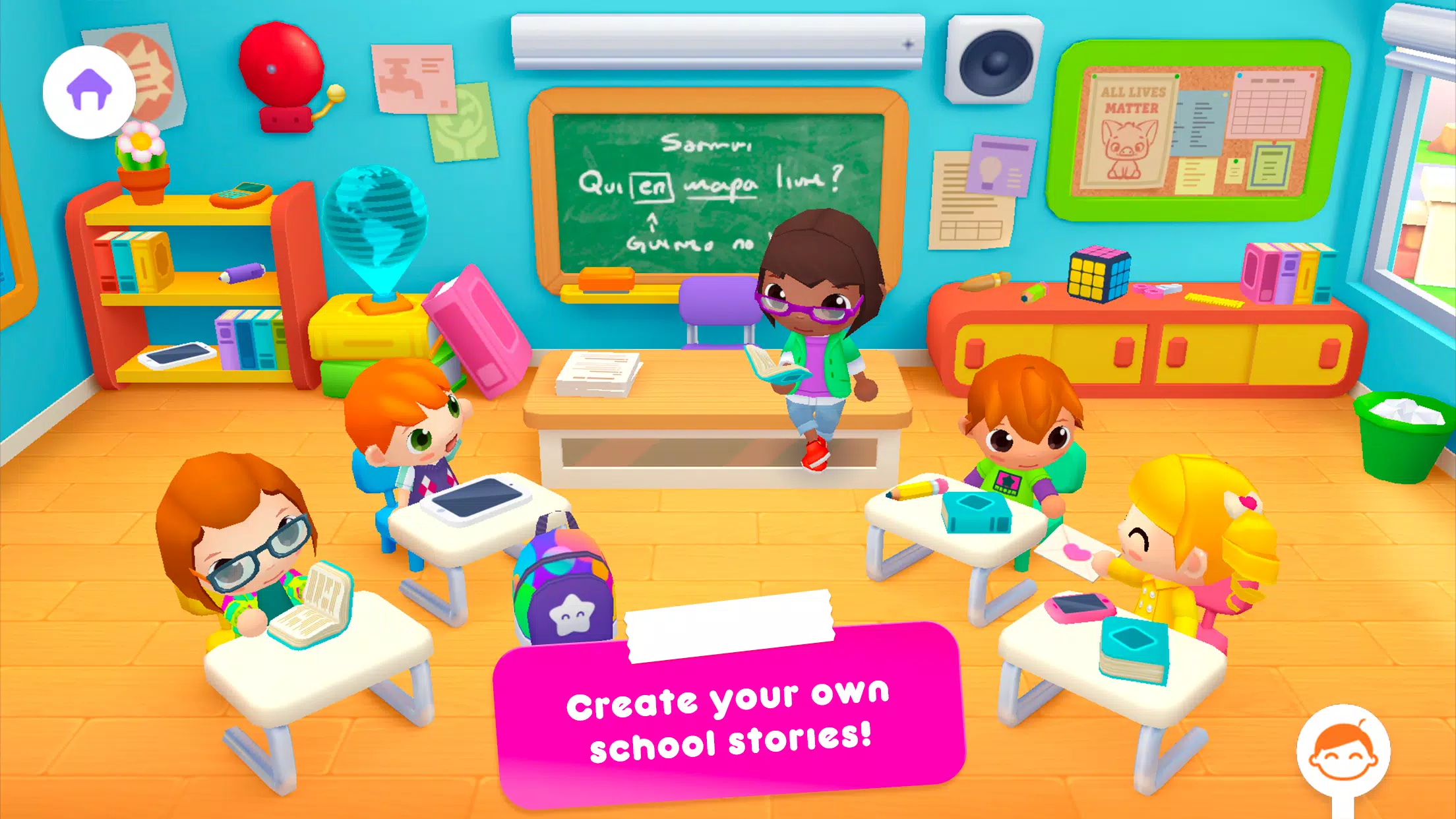 Sunny School Stories Скриншот 1