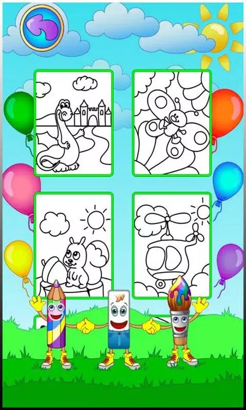 Coloring pages Ekran Görüntüsü 2