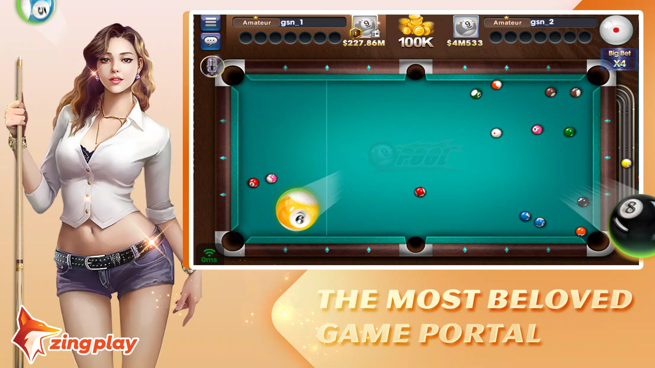 ZingPlay Games: Pool & Casual Captura de tela 3