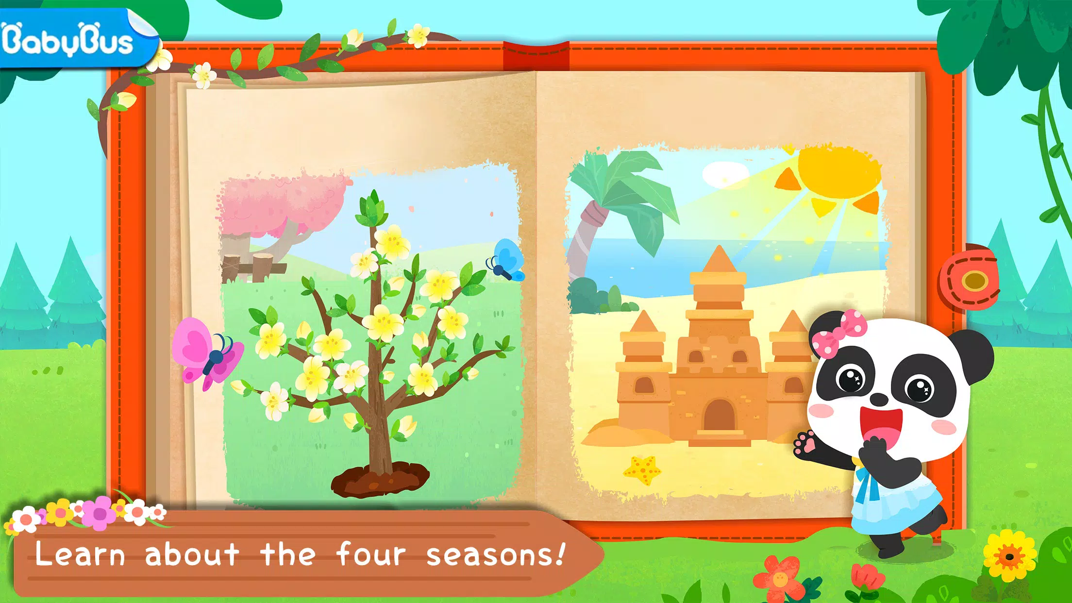 Baby Panda’s Four Seasons Tangkapan skrin 1