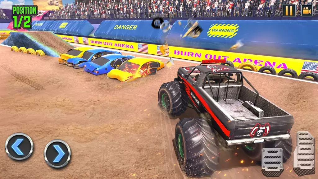 Demolition Derby Truck Stunts Ảnh chụp màn hình 1