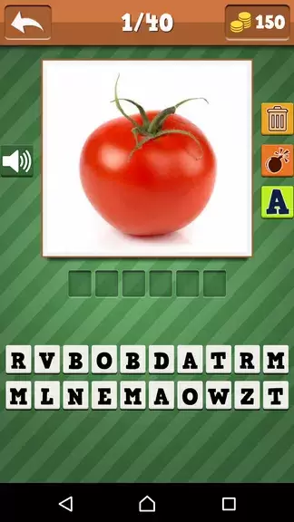 Schermata Vegetables Quiz 1